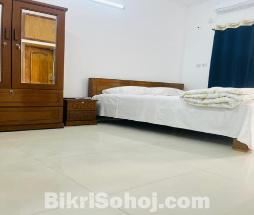 2-Bed Serviced Flat for Rent in Bashundhara R/A